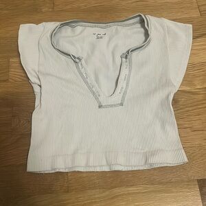 urban outfitters go for gold out from under crop top